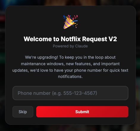 Text Message Updates